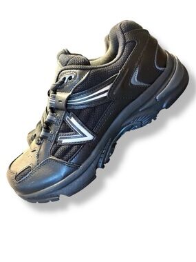 ✨ Vionic Classic Walker 2.0 Women’s Walking Shoes Black Leather Size 7 Wide NIB